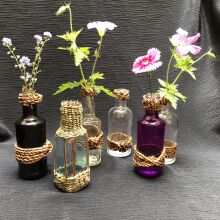 Individual flower vases